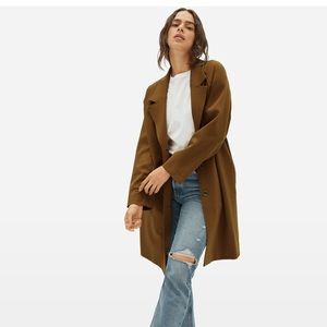 Everlane Dream Coat - Copper Brown
